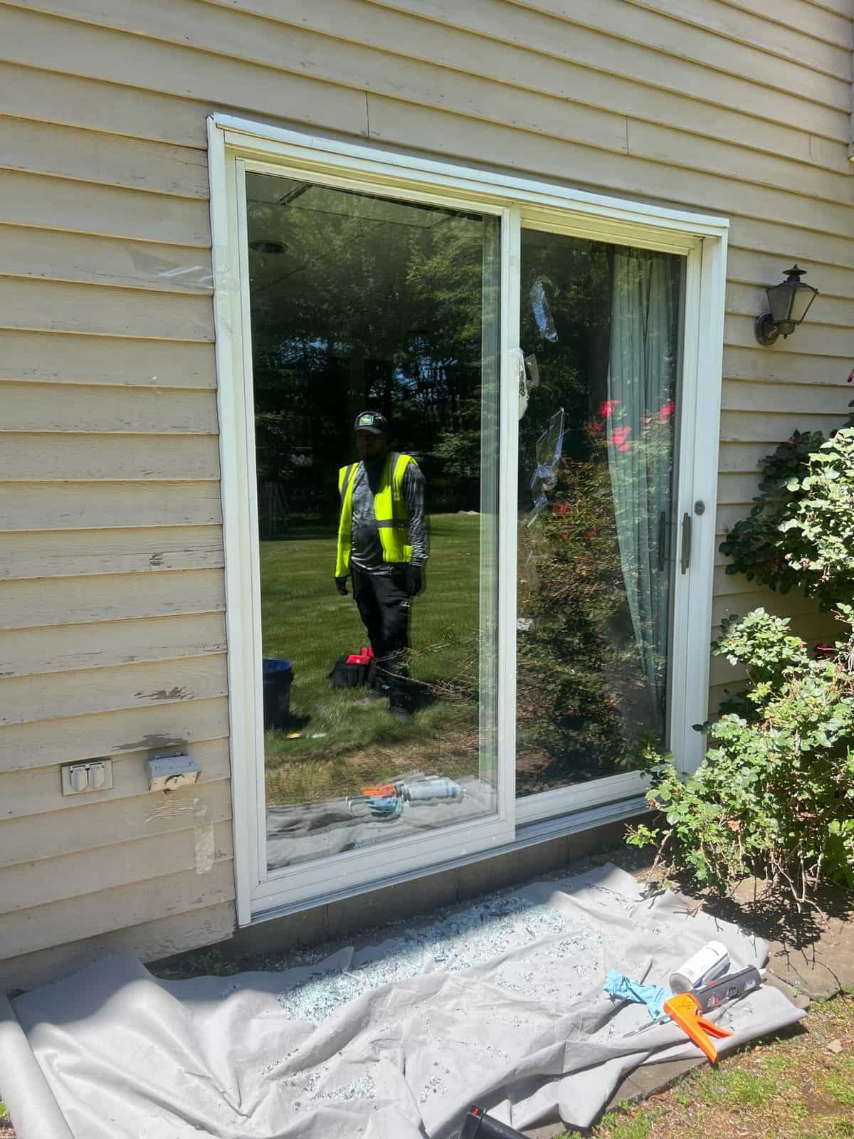 Sliding Glass Door Installation in New Jersey — Precision Windows & Roofing